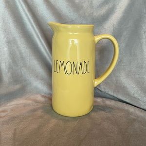 Rae Dunn Yellow Lemonade Pitcher